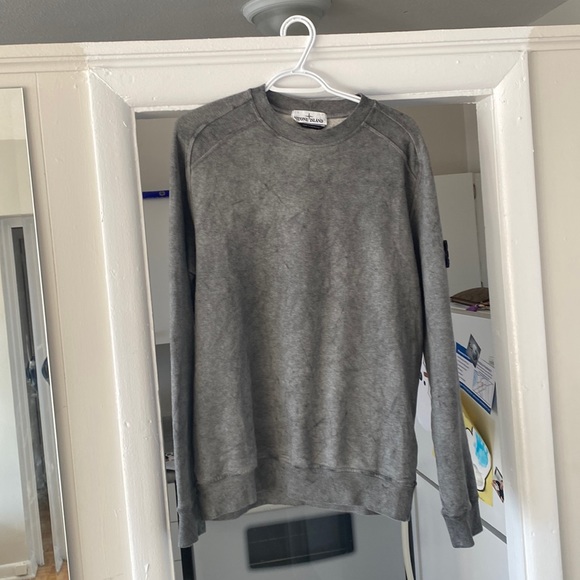 Grey sweater stone island - Picture 1 of 2